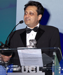 2009 award winner Prof Jalan